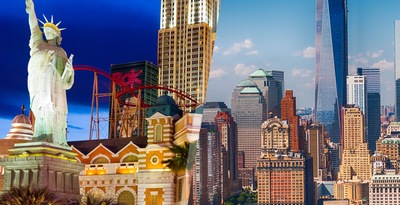 New York et Las Vegas