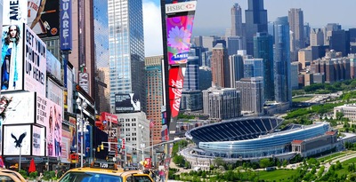 New York et Chicago