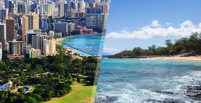 Honolulu (O'ahu) et Maui