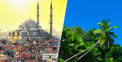 Istanbul et les Seychelles
