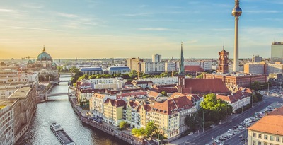 Prague, Amsterdam et Berlin en avion