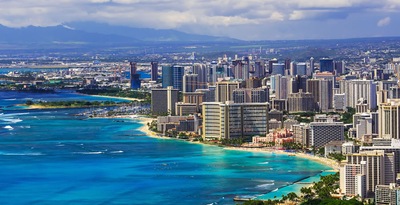 New York, Las Vegas, Los Angeles, San Francisco, Honolulu (O'ahu) et Maui