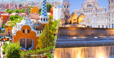 Madrid et Barcelone en train
