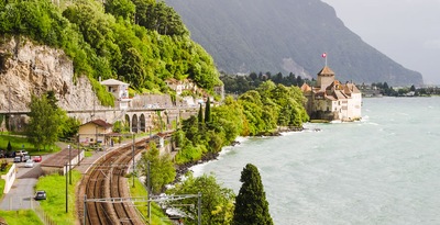 Route dans le Sud-ouest de la Suisse