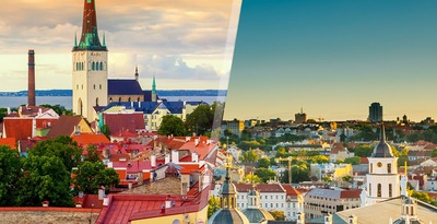 Vilnius, Riga et Tallinn