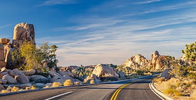 Route par les Principales Villes de l'Ouest Américain