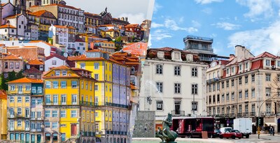 Porto et Lisbonne en avion
