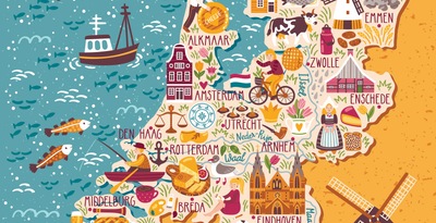 La Grande Route des Emblèmes Néerlandais