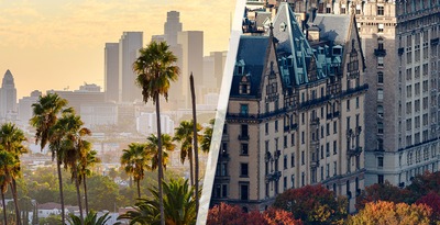 New York et Los Angeles