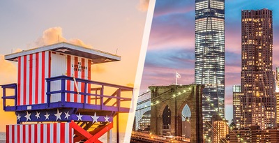 Miami et New York