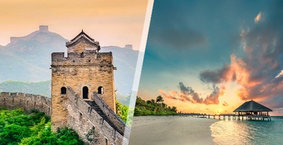 Beijing, Xian, Shanghai et Maldives