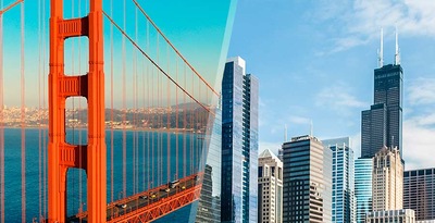 San Francisco et Chicago