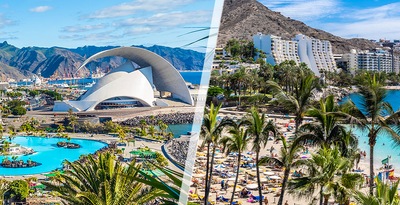 Grande Canarie et Tenerife avec voiture de location