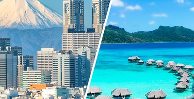 Tokyo et Bora Bora