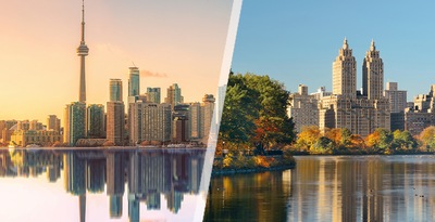 Toronto et New York