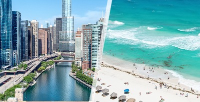 Chicago et la Riviera Maya