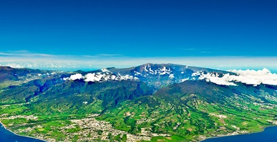 Itinéraire à travers le meilleur de l'île de la Réunion : nature, volcans, plages et culture