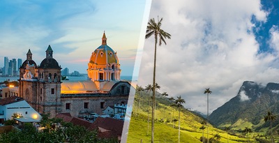 Medellín, Pereira, Région du Café et Carthagène des Indes