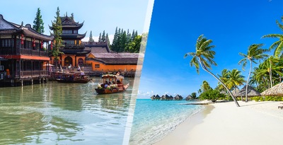 Shanghai et Maldives