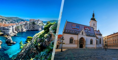 Zagreb, Split et Dubrovnik