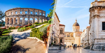 Pula, Zagreb et Dubrovnik