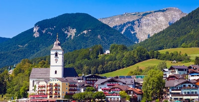 Route à travers le Tyrol et Salzbourg