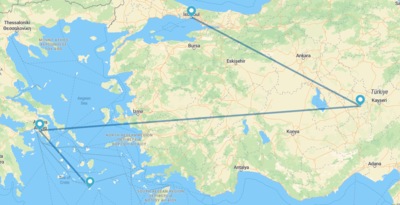 Istanbul, Cappadoce, Athènes et Santorin