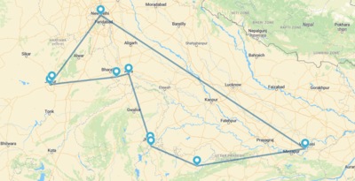 Namasté : Triangle d’Or, Khajuraho et Bénarès