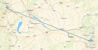 Vienne et Budapest en avion