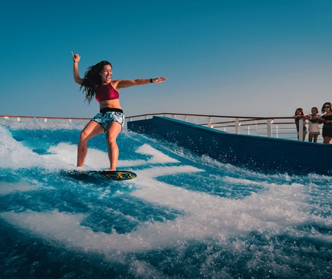 Simulateur de surf