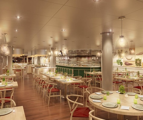 Buffet MS Nieuw Statendam
