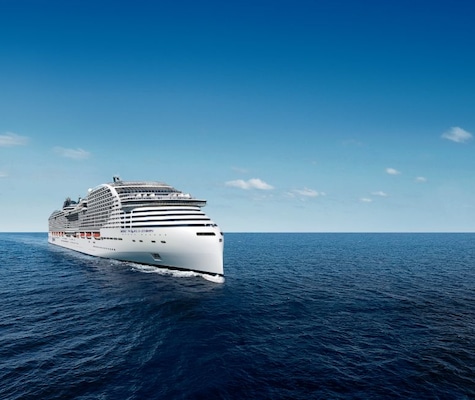 MSC World Europa en mer