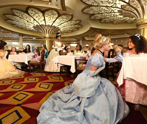 Princesses Disney à bord