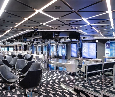 TV Studio et Bar MSC Grandiosa