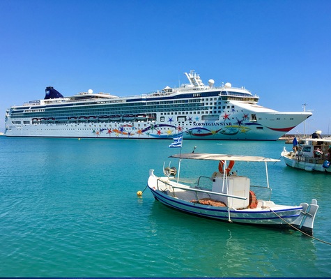Norwegian star Arial Katakolon