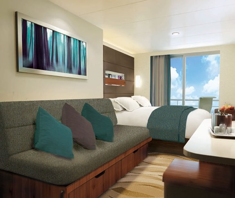 Cabine avec balcon