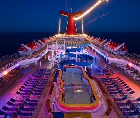 Piscine Lido de nuit