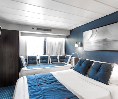 Cabine avec fenêtre