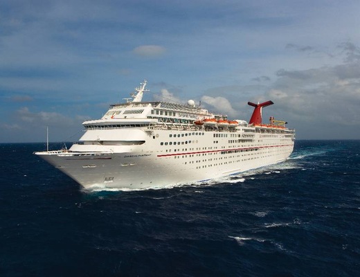 Carnival Fantasy - Vue frontale