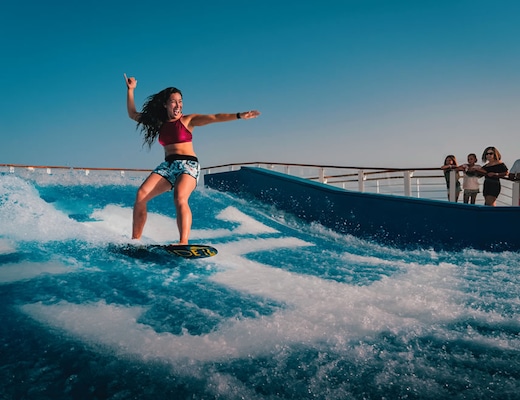 Simulateur de surf