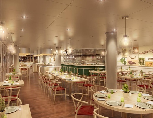 Buffet MS Nieuw Statendam