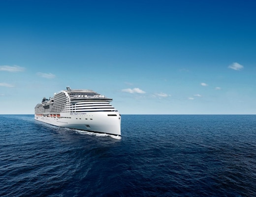 MSC World Europa en mer