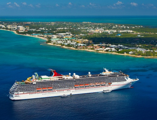 Carnival Pride - Vue latérale