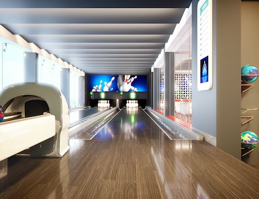 Bowling MSC Meraviglia