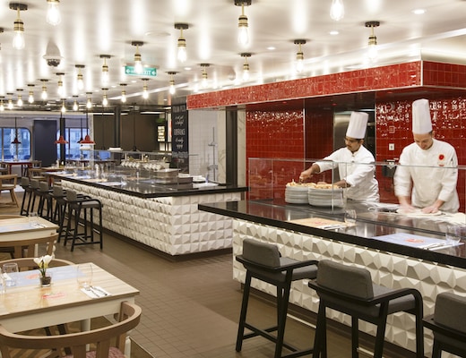 Véritable pizzeria à bord du Costa Smeralda