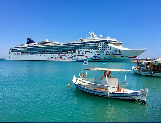 Norwegian star Arial Katakolon