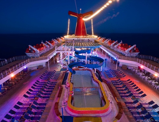 Piscine Lido de nuit