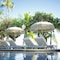 Poinciana Resort Bali - map