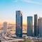 Taj Jumeirah Lakes Towers - map