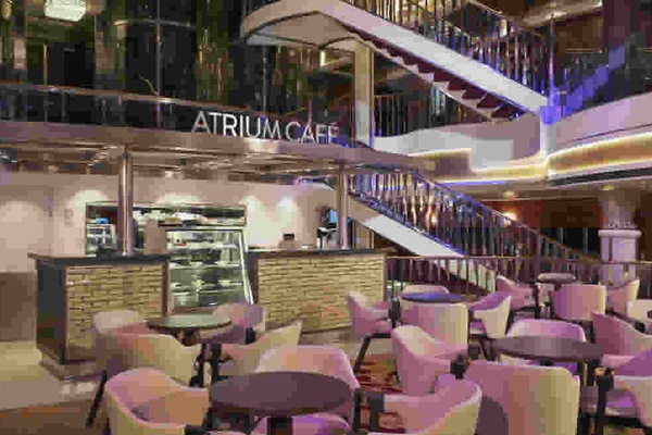 Norwegian Star cafèAtrium